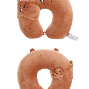 we bare bear neck pillow