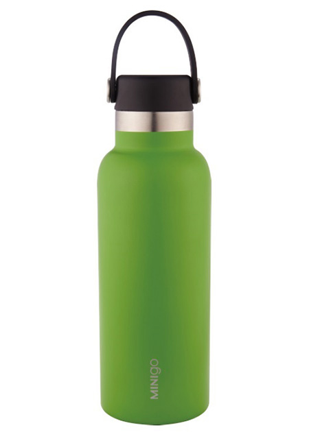Portable Silicone Vacuum Bottle 500ml (Green) – MINISO Bahrain