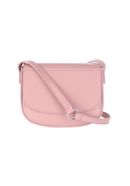 Simple Solid Color Crossbody Bag (Pink) – MINISO Bahrain