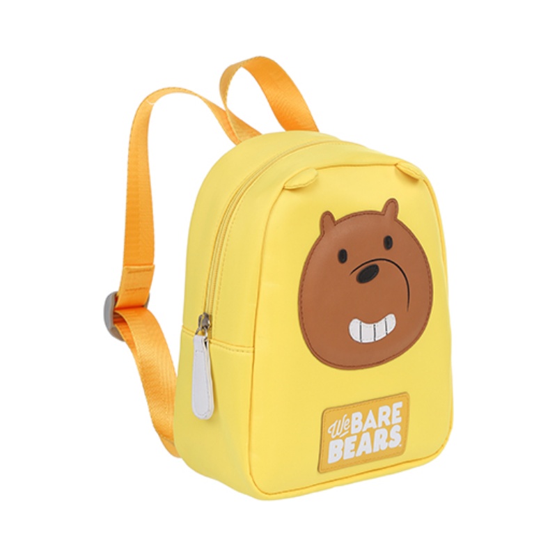  We  Bare  Bears  Grizzly Children s Backpack  Yellow 