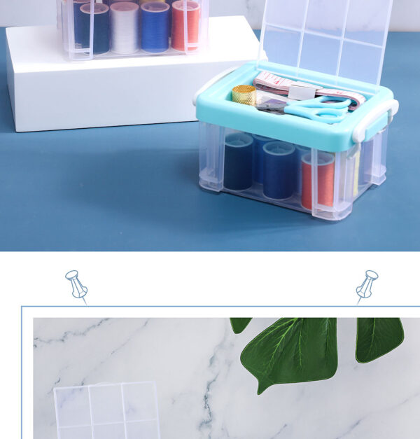 12-color needlework box set（blue） – MINISO Bahrain