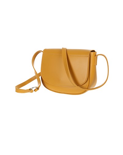 Simple Solid Color Crossbody Bag (Yellow) – MINISO Bahrain