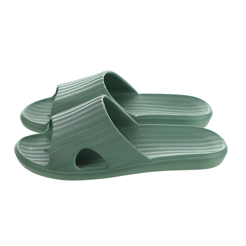 Men’s Comfort Bathroom Slippers (Army Green, 41-42) – MINISO Bahrain