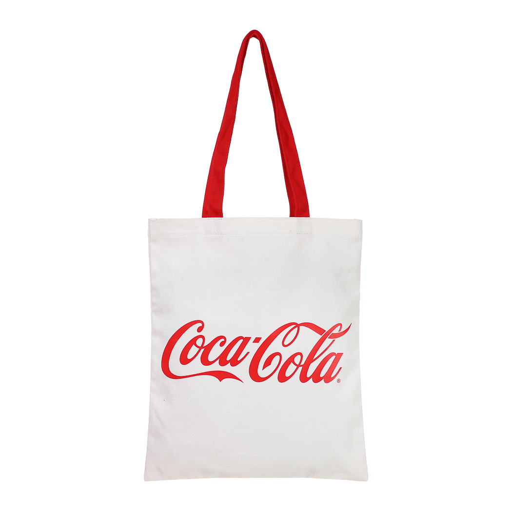 Coca-Cola Shopping Bag with Simple Letters