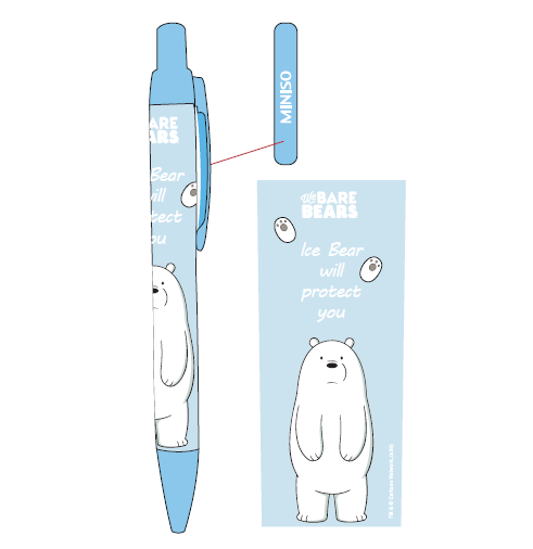 miniso we bare bears ice bear