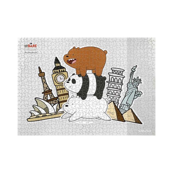 miniso puzzle we bare bears