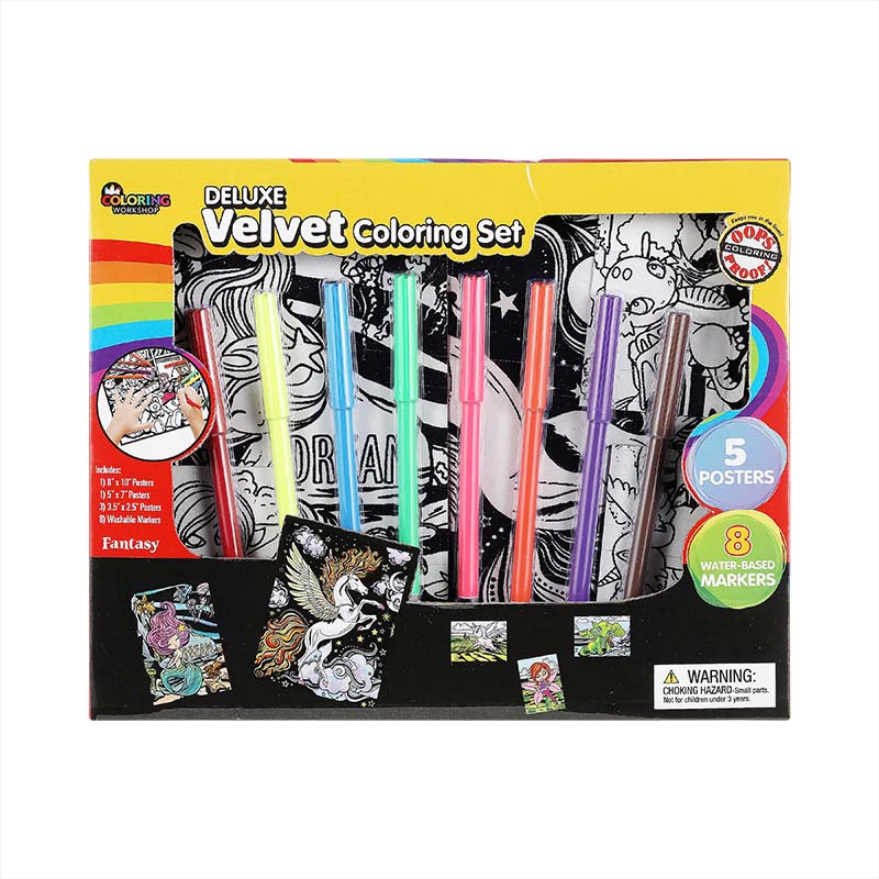 Velvet Coloring Set(Fairy Tale) MINISO Bahrain