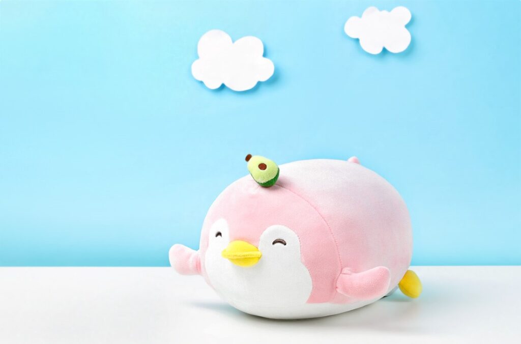 miniso life penguin plush