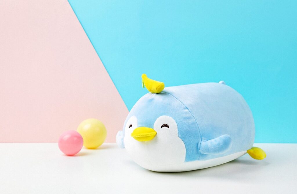 miniso life penguin plush