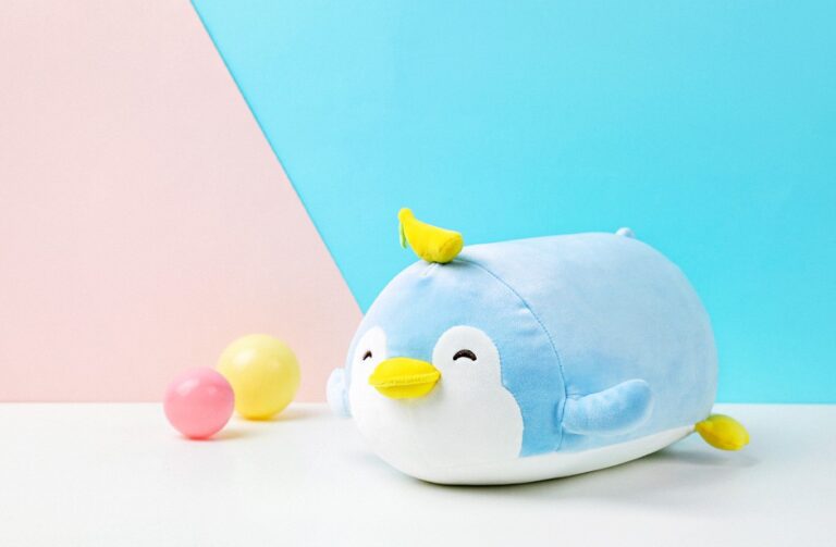 penguin stuffed toy miniso