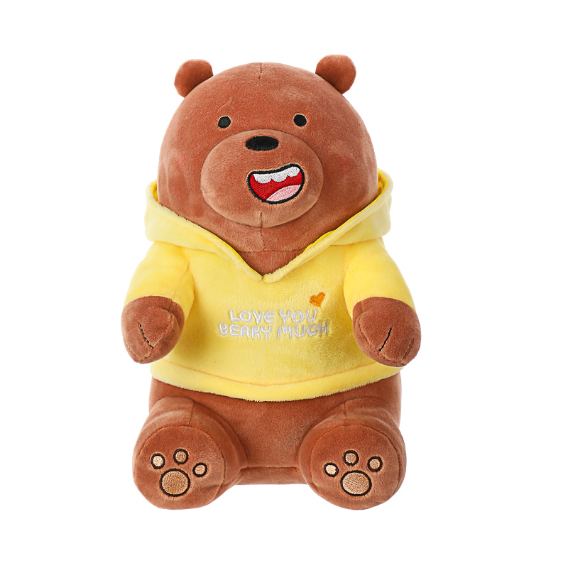 we bare bear plush miniso