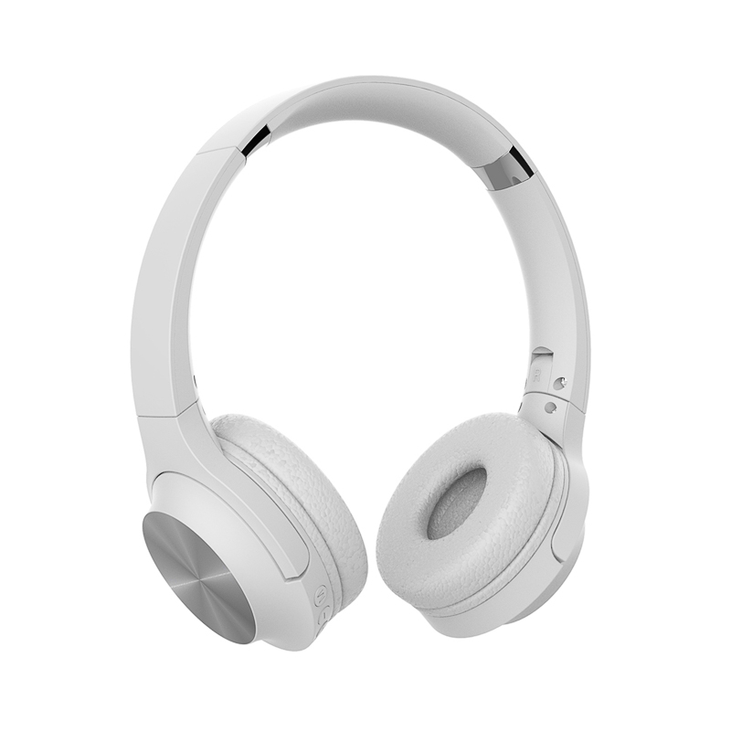 CD Patterned Wireless Headphones Model: TM-053(White) – MINISO Bahrain