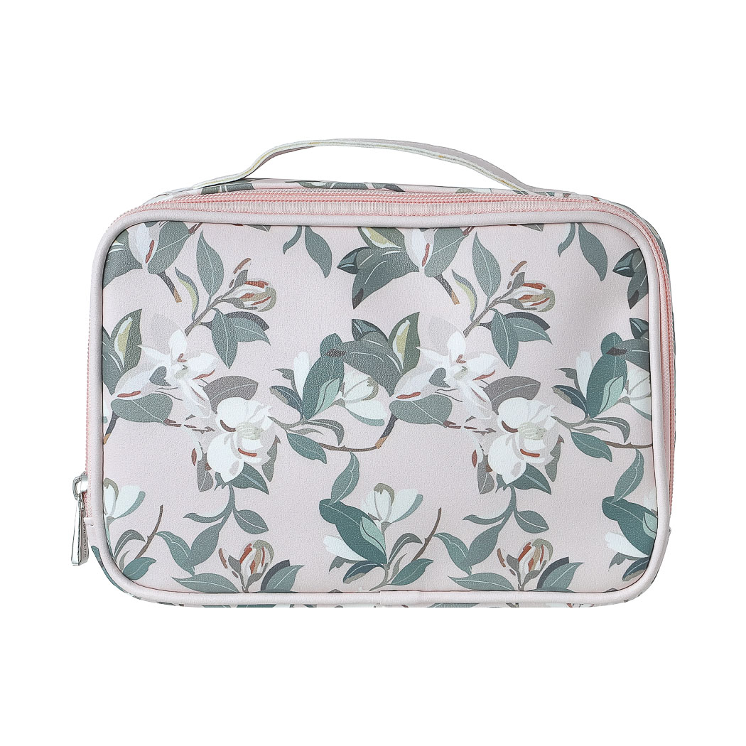 Nature Series-Rectangular Cosmetic Bag with Strap(Pink) – MINISO Bahrain