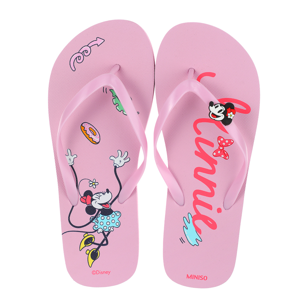 Mickey Mouse Collection 2.0 Flip Flops for Women(Pink,37-38) – MINISO ...
