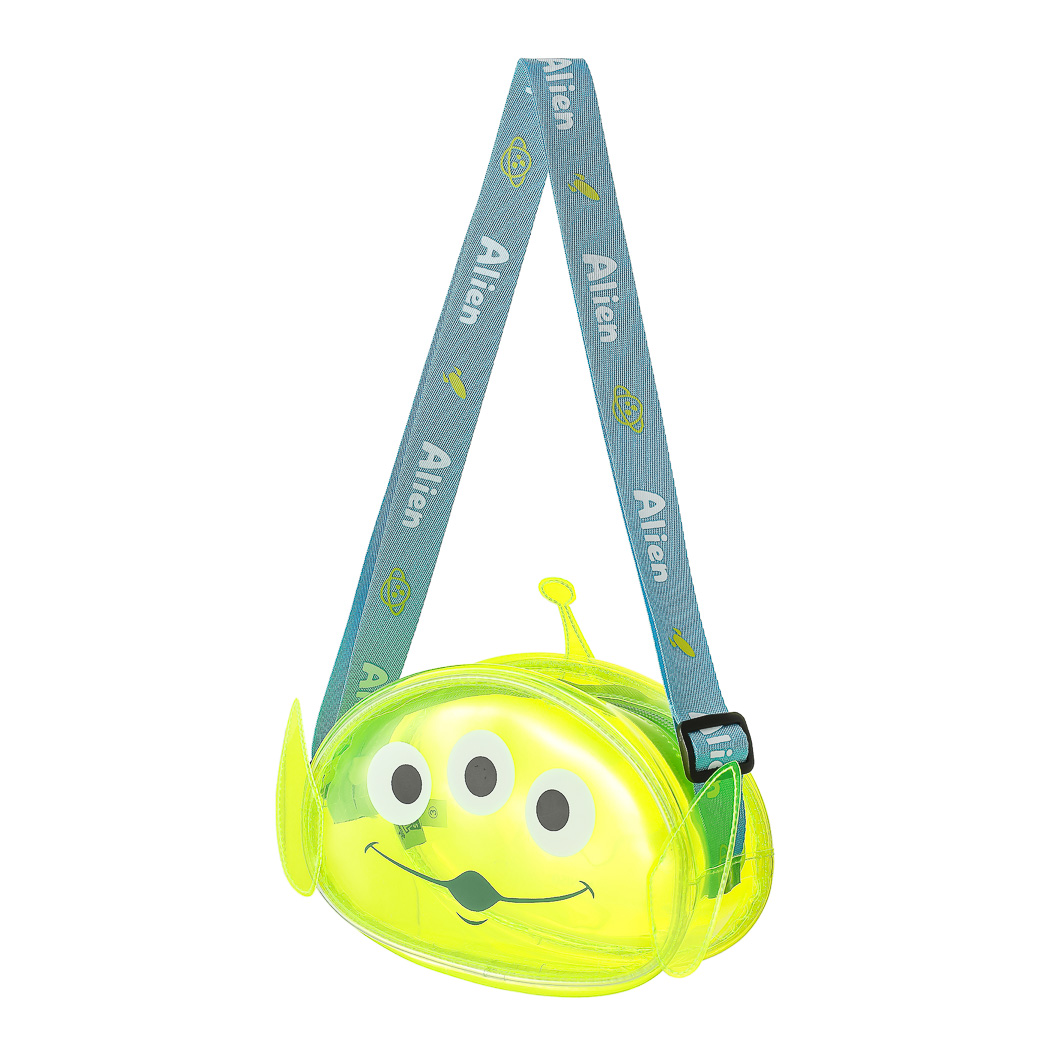 MINISO Toy Story Collection Crossbody Backpack(Green,Alien)
