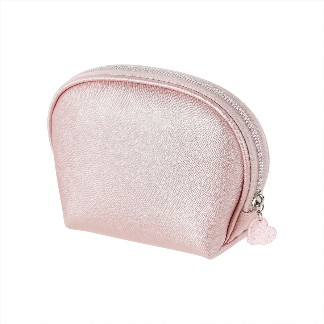 Seashell-shaped Pearlized Pink Cosmetic Bag(Pink) – MINISO Bahrain