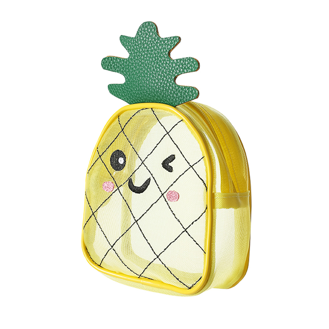 Pineapple Designed Cosmetic Bag(Yellow,Pineapple) – MINISO Bahrain
