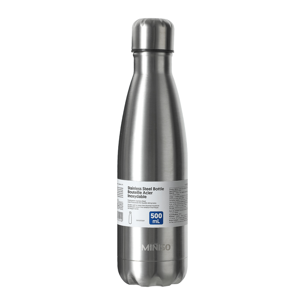 Stainless steel mini double wall insulated bottle 51oz / 150ml - Ibili