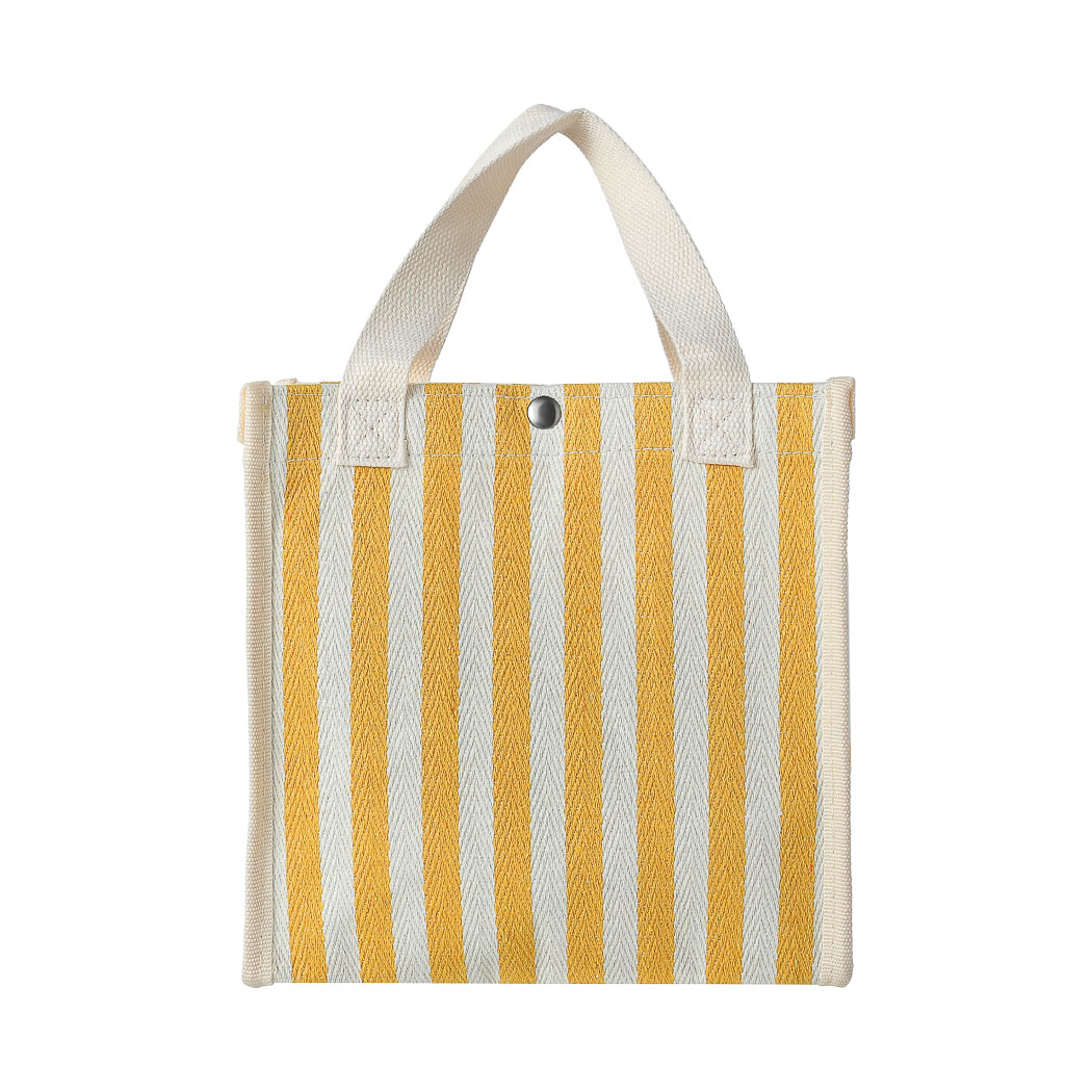Striped Lunch Bag(Yellow) – MINISO Bahrain