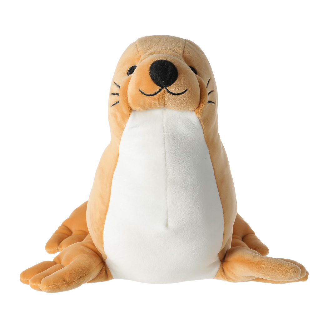Ocean Series  11in. Yellow Seal Plush Toy – MINISO Bahrain
