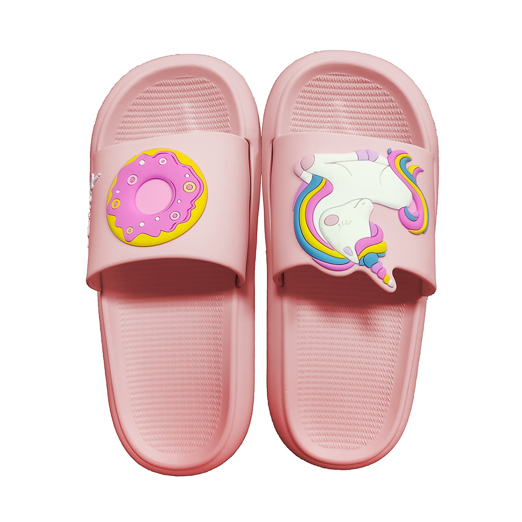 Unicorn Dream Solid Color Kids Slippers(Pink,31-32) – MINISO Bahrain