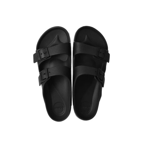Fashion Two Band Men’s Slippers 2.0(Black,39-40) – MINISO Bahrain