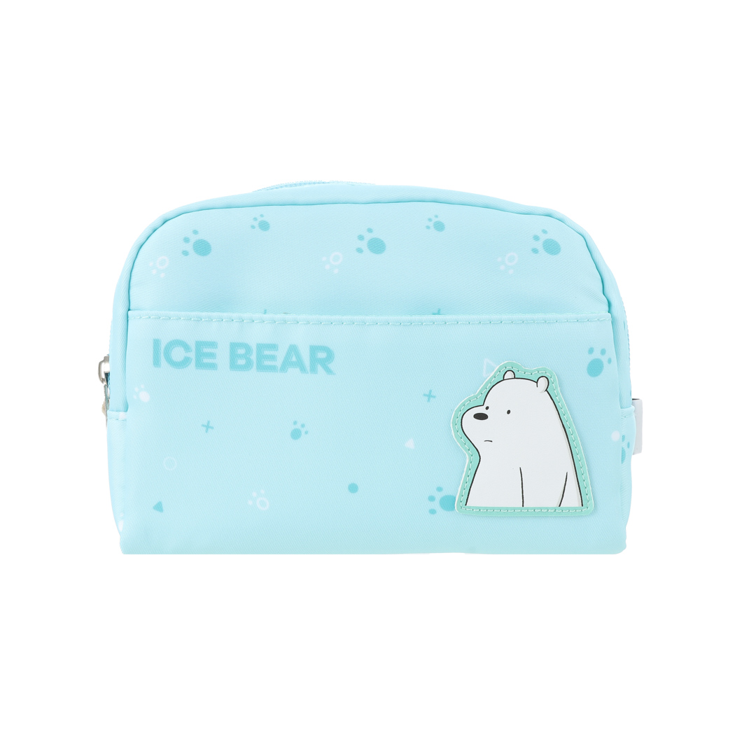 We Bare Bears Collection Rectangle Cosmetic Bag(Green) – MINISO Bahrain