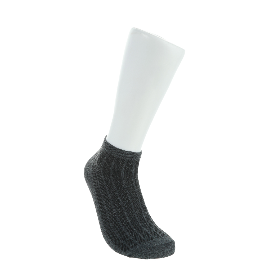 Breathable Mesh Men’s Ankle Socks 3 Pairs (Gray) – MINISO Bahrain