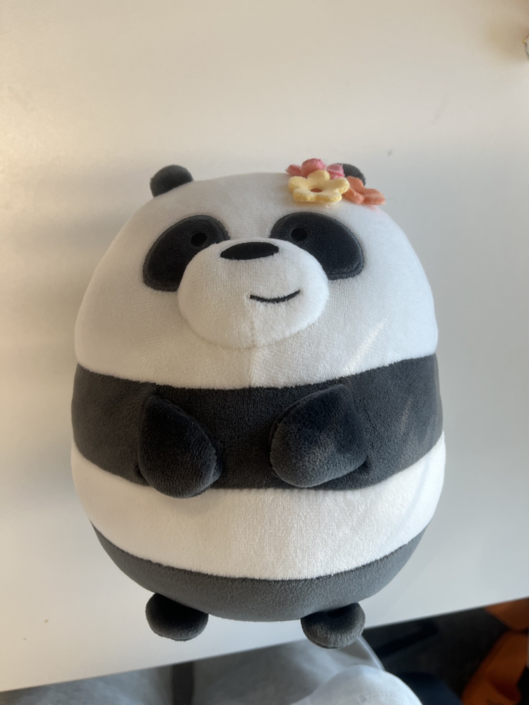 We Bare Bears 7.8in. Round Plush Toy(Panda) – MINISO Bahrain