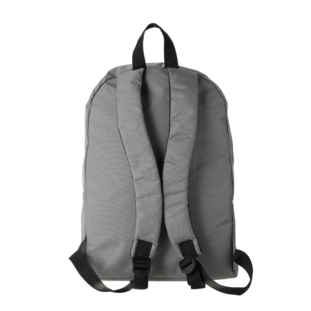Miniso Solid Color Backpack(Gray) – MINISO Bahrain