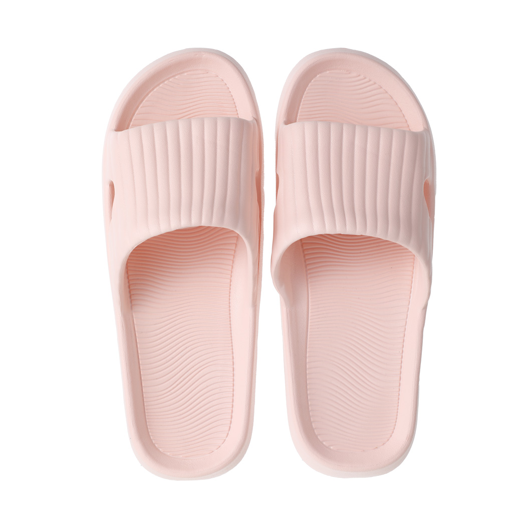 Classic Stripe Women’s Bathroom Slippers(Pink,37-38) – MINISO Bahrain