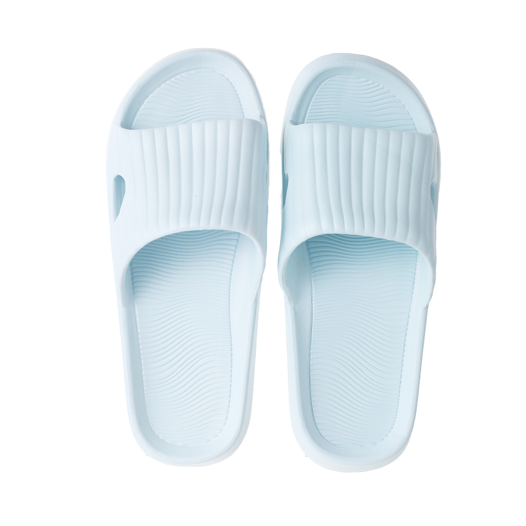 Classic Stripe Women’s Bathroom Slippers(Blue,37-38) – MINISO Bahrain