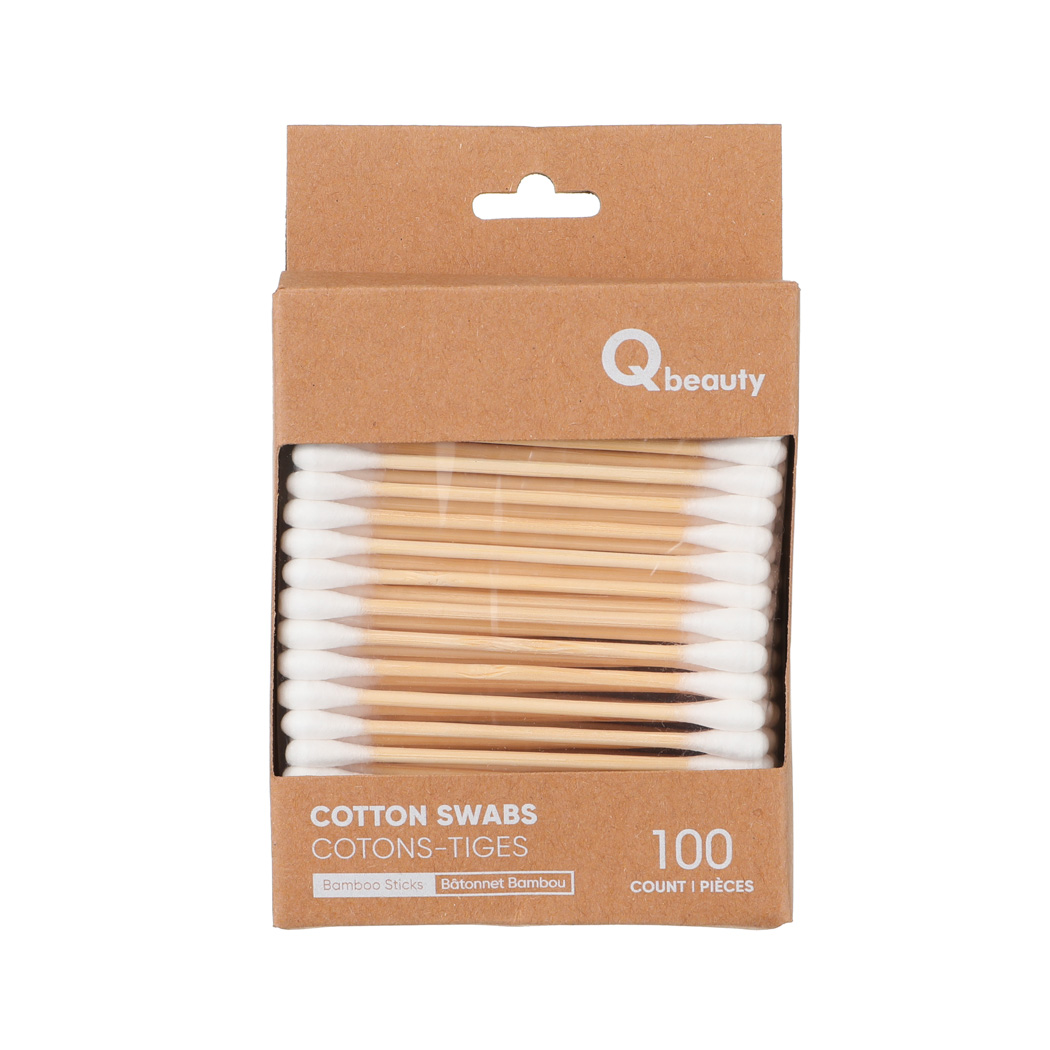 Cotton Swab Qtip Sticks Bamboo Stick, 100% Cotton at CraftySticks