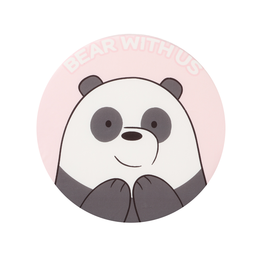 We Bare Bears Collection Round Seat Cushion(Panda) – MINISO Bahrain