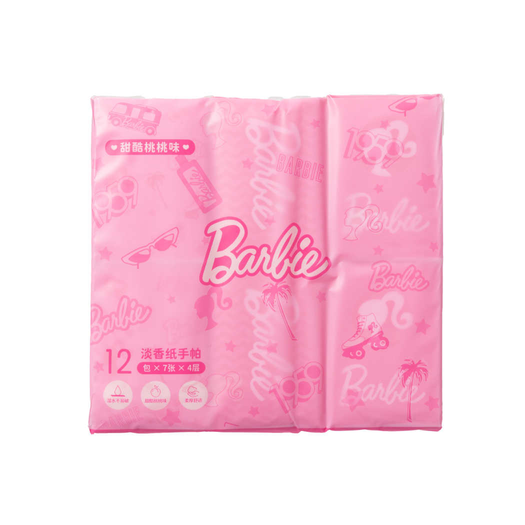 Barbie Collection Scented Tissues (12 Packs) – MINISO Bahrain
