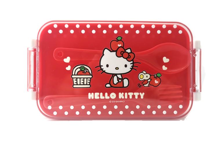 Hello Kitty Apple Collection Trapezoid Bento Bag(Red)