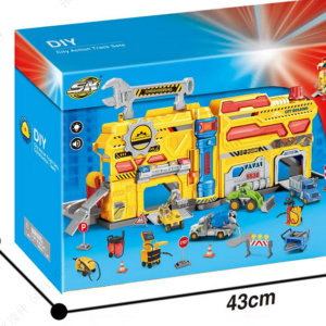 Parking Lot Series 4-Vehicle Set(Engineering Handbag)
