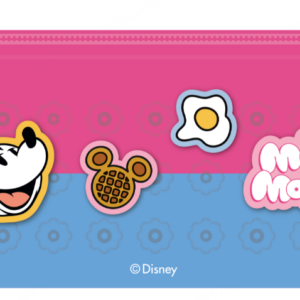 Disney Mickey Food Collection Holes Stationery Case