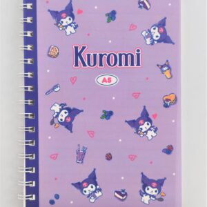 Kuromi Retro Collection A5 PP Wire-bound Book (80 Sheets)