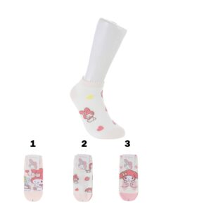 My Melody  Women's Ankle Socks (2 Pairs)