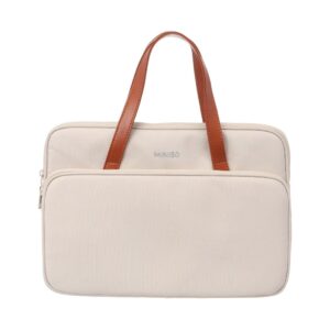 Unisex Laptop Handbag(Light Apricot)