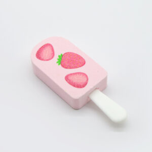 Fruity Ice Pop Bath Bomb (Strawberry Scent)