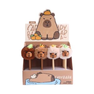 Capybara Pompom Pen (PDQ)