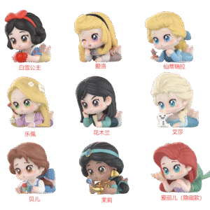 Disney Princess Afternoon Break Collection Figure Surprise Box
