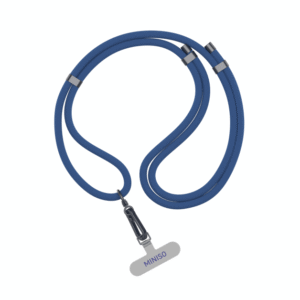 Basic Long Adjustable Phone Lanyard(Navy Blue)