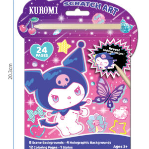 Kuromi Magic Party Collection Scratch Painting