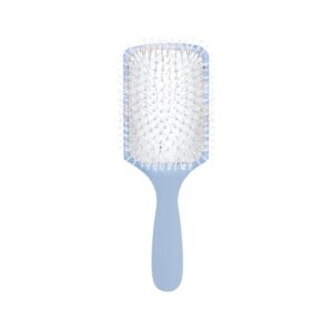 Classic Comfortable Series Paddle Cushion Massager Hair Brush (Baby Blue)