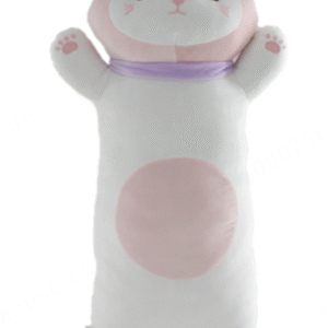 30in. Double-Heart Cat Bolster(Bowknot)