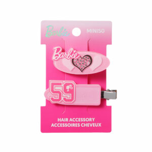 Barbie Collection Acrylic Hair Clips (2 pcs)