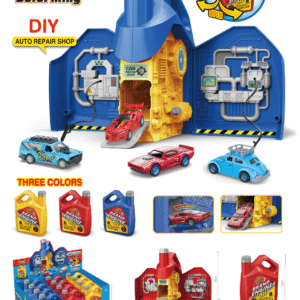 Lifelike Parking Lot Track Set (Fuel Can) (PDQ)